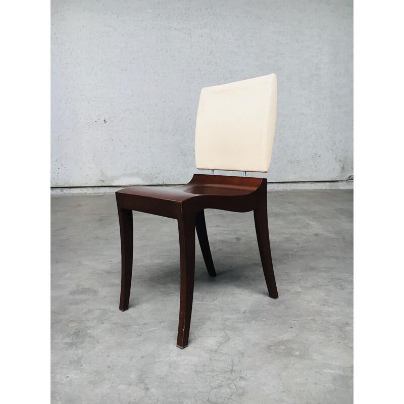 Set van 5 vintage houten stoelen "Finn" van Thibault Desombre voor Ligne Roset, Frankrijk 1990