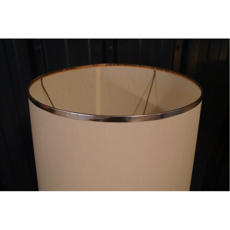 Large See Delmas table lamp in metal - 1970s