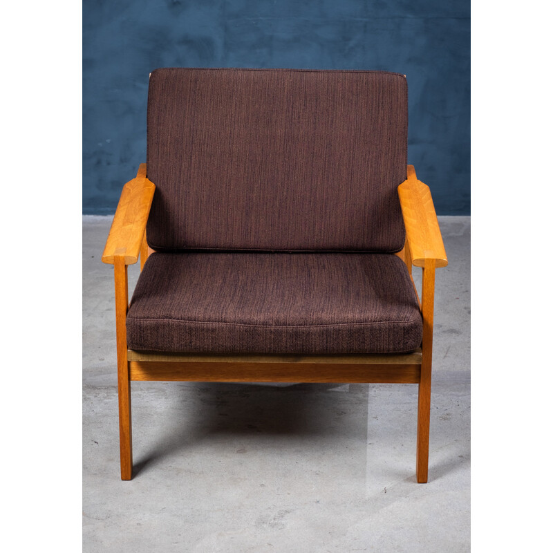 Vintage Capella armchair in teak by Illum Wikkelsø for Niels Eilersen, Denmark 1960s