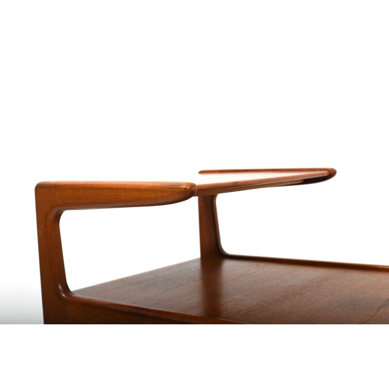 Pair of vintage teak side tables by Kurt Østervig for Jason Møbler, Denmark 1960s