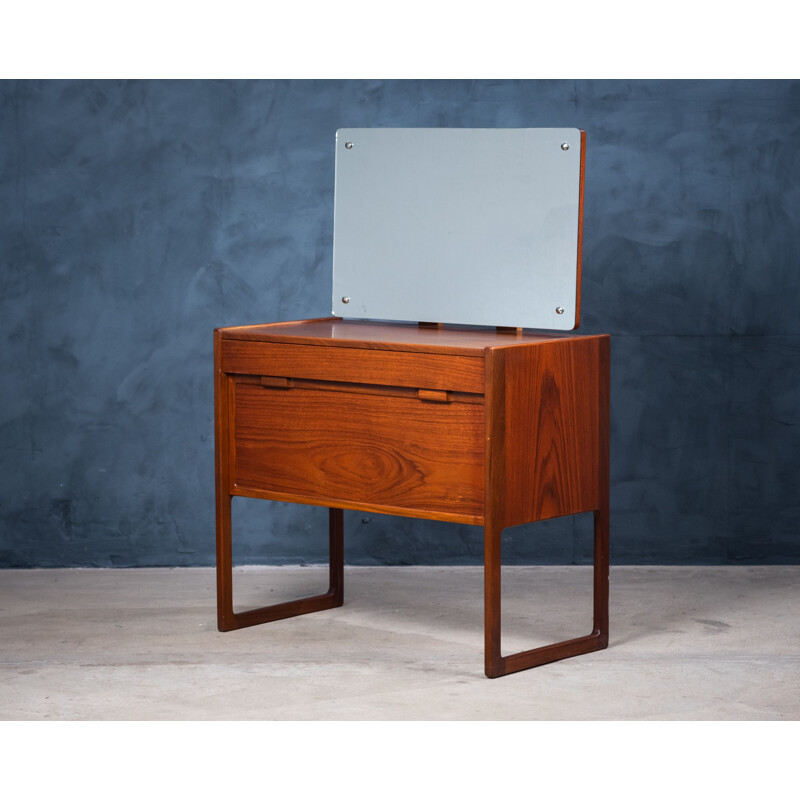 Vintage teak dressing table by Kurt Østervig, Denmark 1960