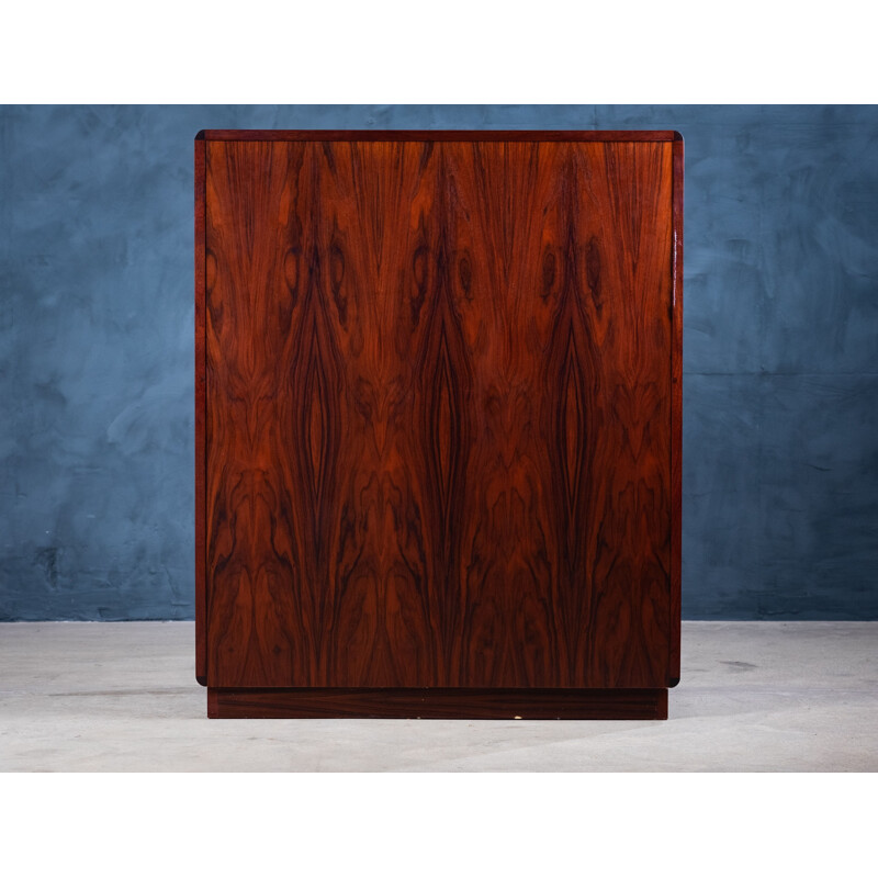 Vintage rosewood secretary by Dyrlund, Denmark 1970