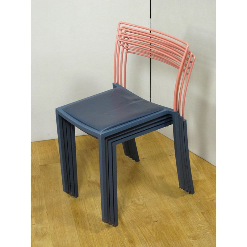 Suite de 6 chaises Fermob, Pascal MOURGUE - 1990