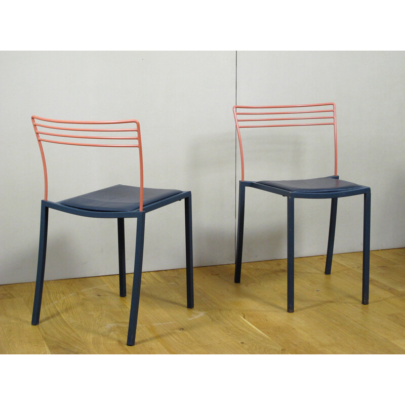 Set of 6 Fermob chairs, Pascal MOURGUE - 1990s