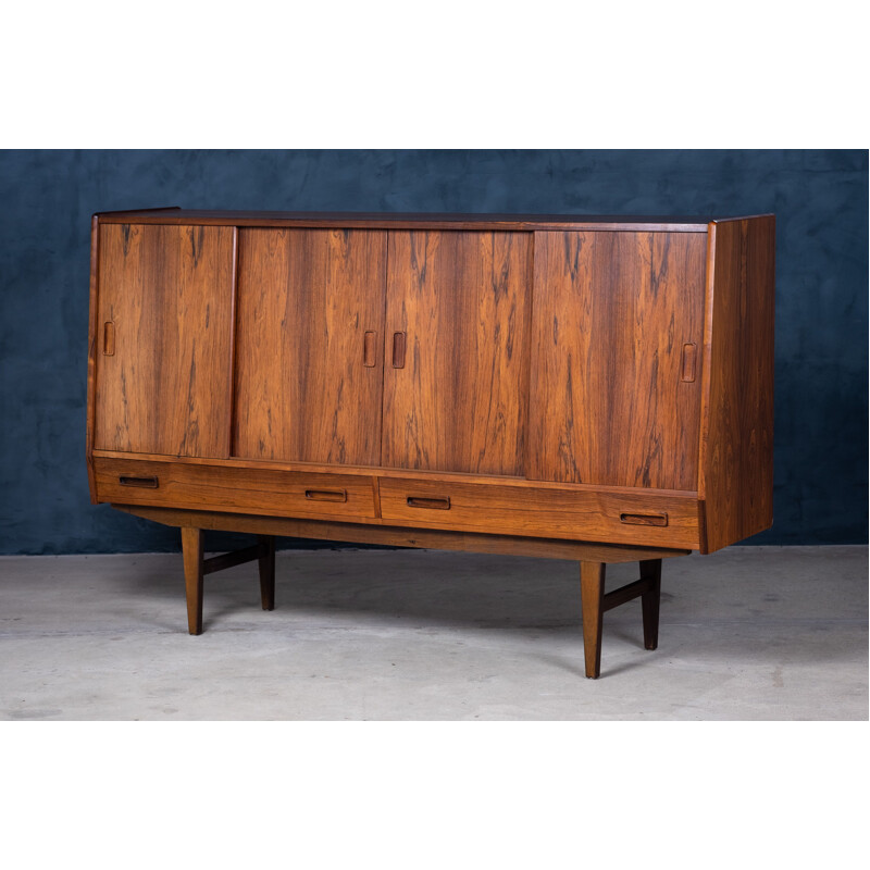 Vintage rosewood enfilade by Børge Seindal for P. Westergaard, Denmark 1960