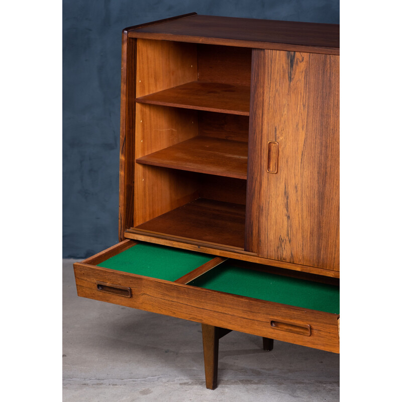 Vintage rosewood enfilade by Børge Seindal for P. Westergaard, Denmark 1960