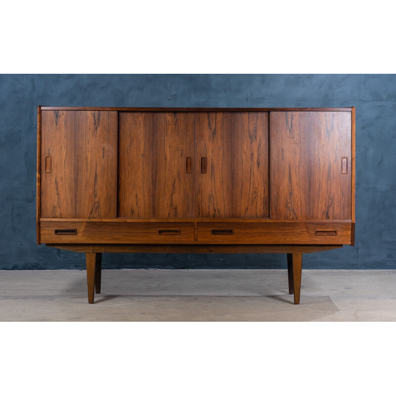 Vintage rosewood enfilade by Børge Seindal for P. Westergaard, Denmark 1960