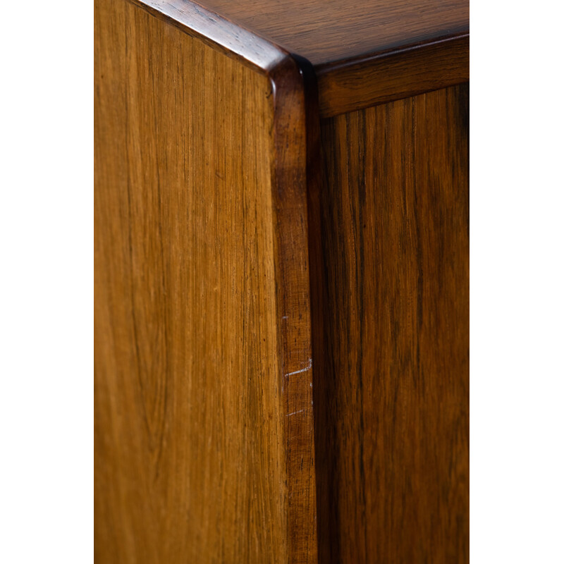 Vintage rosewood enfilade de Børge Seindal para P. Westergaard, Dinamarca 1960