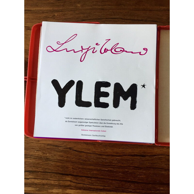 Vintage bookend "Ylem" by Luigi Colani, 1970