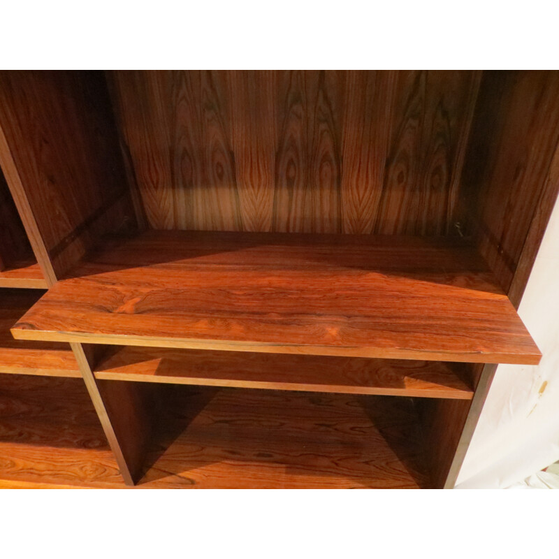 Scandinavian rosewood bookcase - 1960s