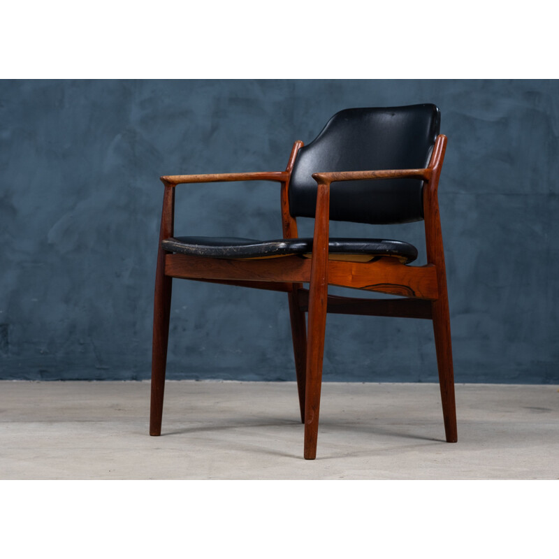 Vintage rosewood armchair by Arne Vodder, Denmark 1960s