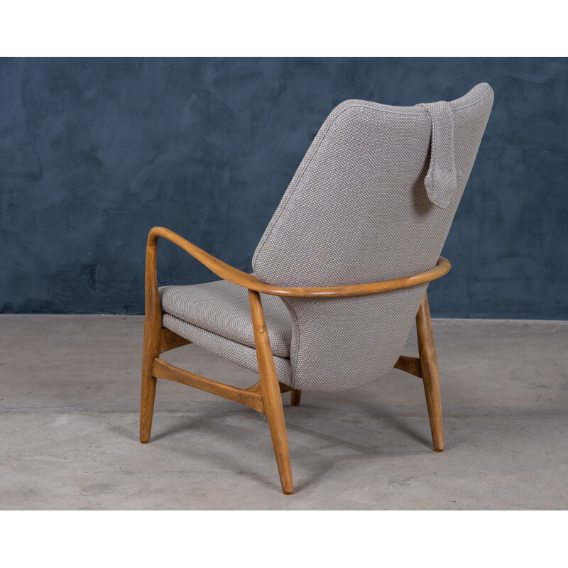 Vintage lounge armchair by Madsen & Schübel, Denmark 1950s