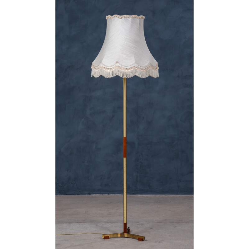 Vintage monolithische vloerlamp van Johannes Hammerborg voor Fog en Mørup, Denemarken 1960