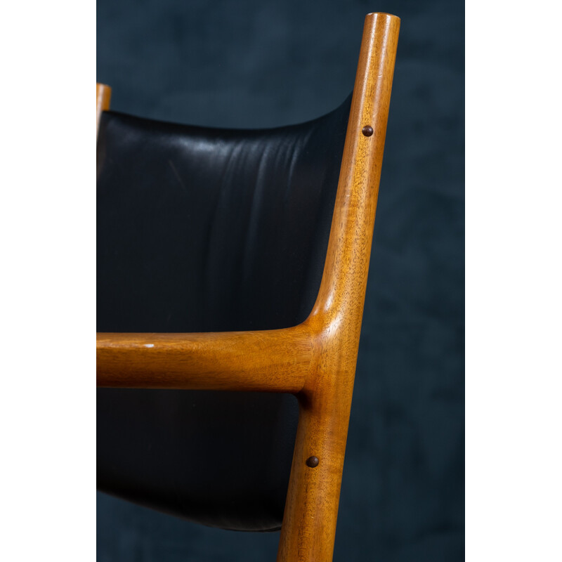 Pair of vintage teak armchairs "JH-513" by Hans J. Wegner for Johannes Hansen