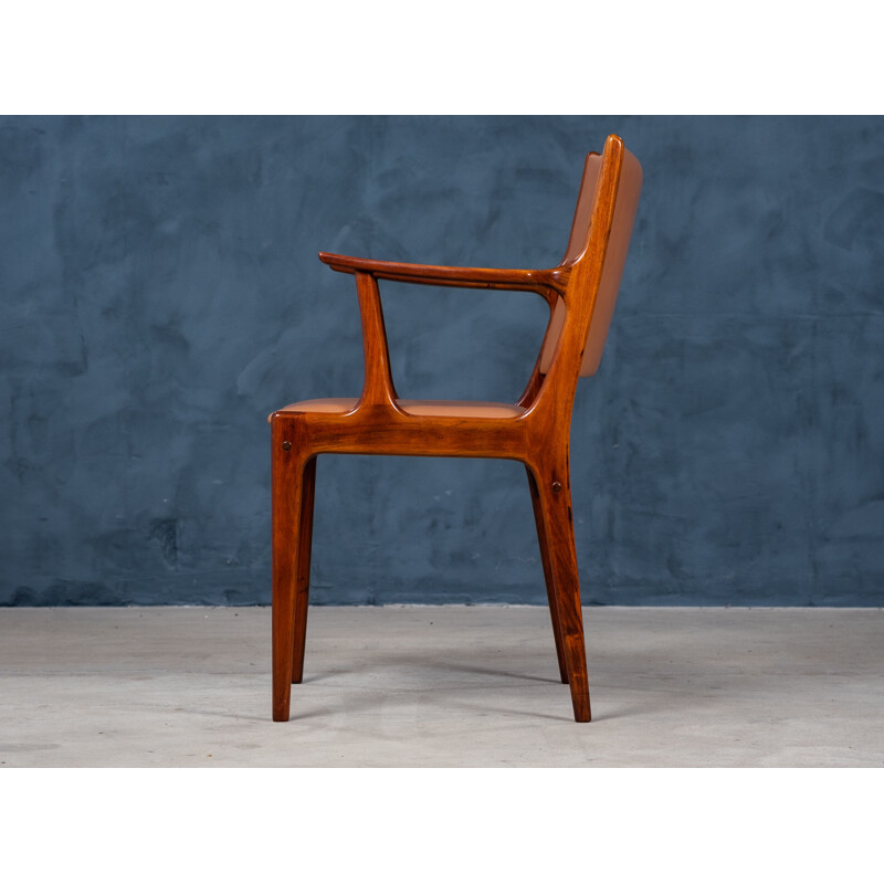Vintage armchair in rosewood by Johannes Andersen for Uldum Møbelfabrik