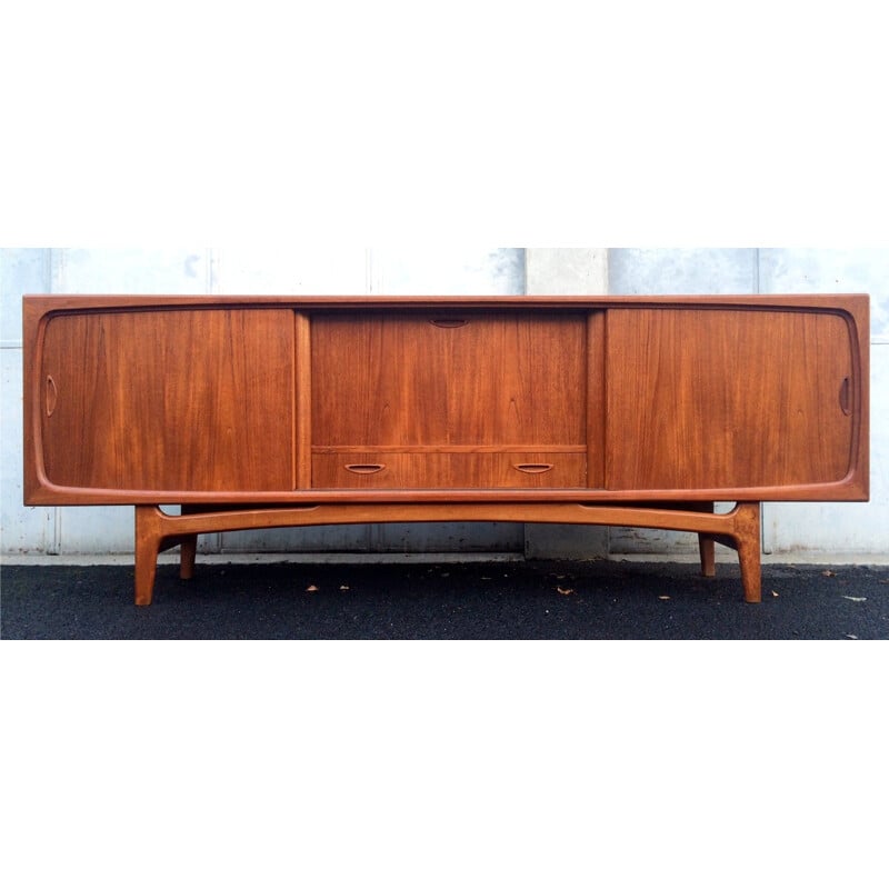 Jensen & Molholm sideboard in teak, Ærthøj JENSEN & Tage MØLHOLM - 1960s