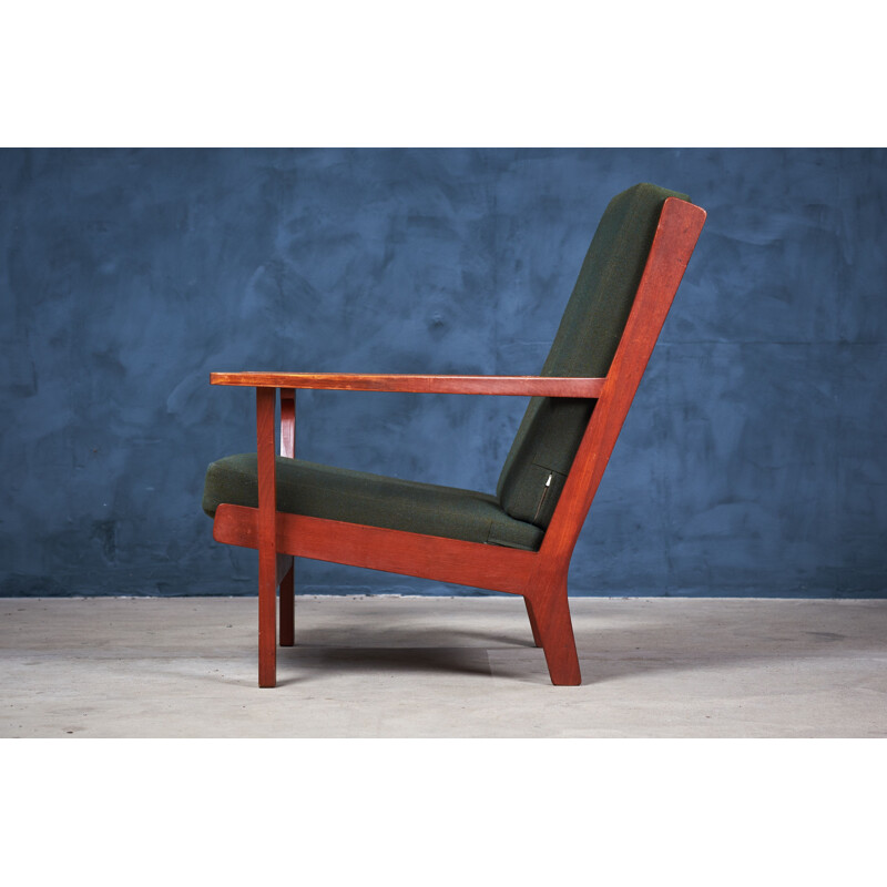 Vintage Ge320 teak armchair by Hans J. Wegner for Getama, Denmark 1960s