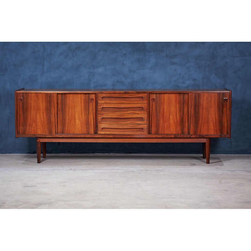 Vintage rosewood sideboard by Johannes Andersen for Uldum Møbelfabrik, 1960