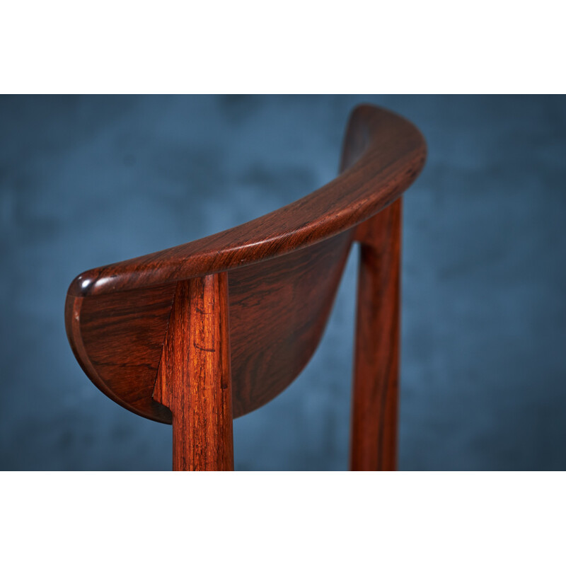 Satz von 6 dänischen Vintage-Stühlen aus Palisanderholz von Kurt Østervig für Kp Møbler