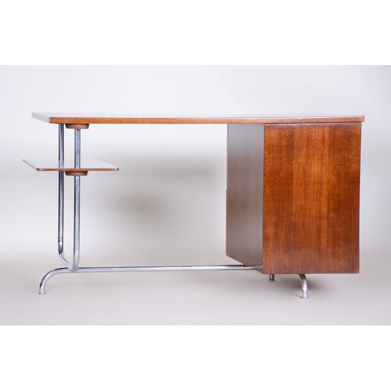 Vintage Halabala desk H180, 1930s