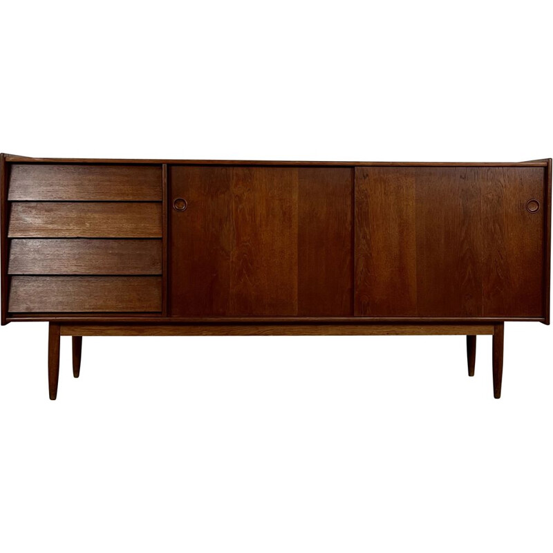 Vintage wooden sideboard by Nils Jonsson for Hugo Troeds, 1960s