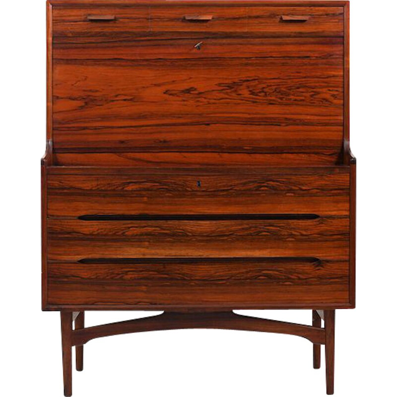 Vintage secretary by Arne Wahl Iversen for Vinde Møbelfabrik, Denmark 1960s