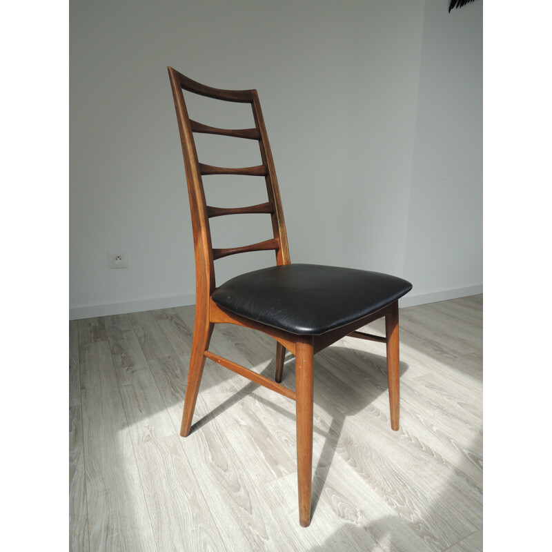 Set of 4 Koefoed Hornslet chairs, Niels KOEFOEDS - 1960s