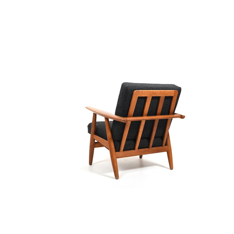 Vintage Ge-240 cigar armchair by Hans J. Wegner for Getama, Denmark 1950s