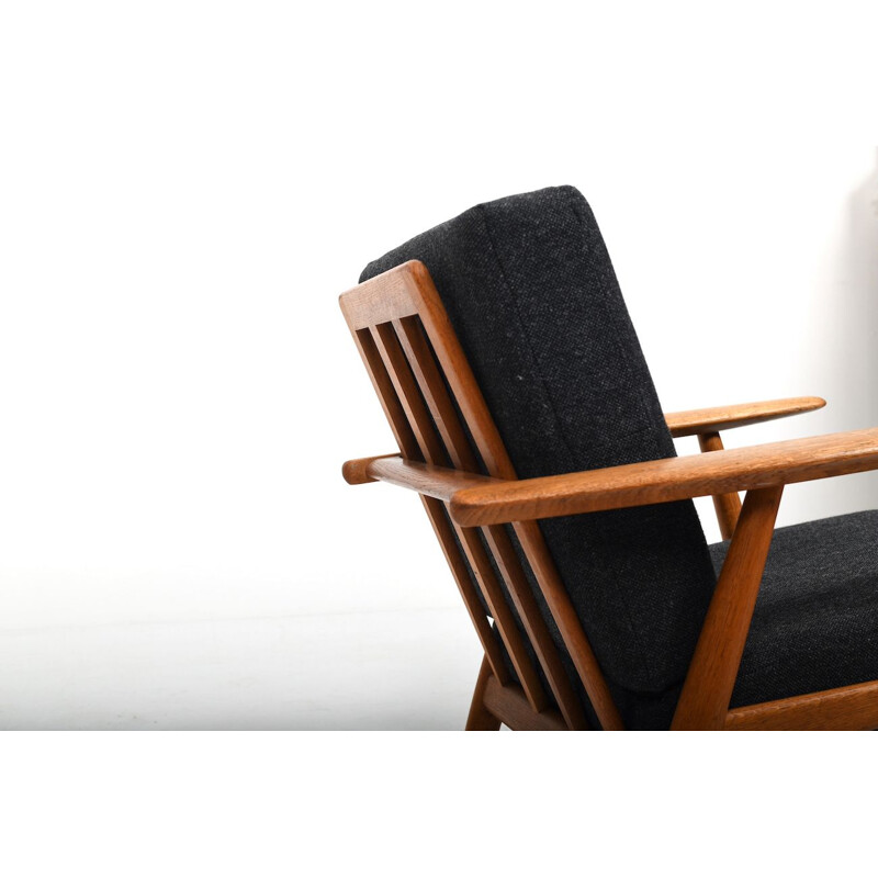 Vintage Ge-240 cigar armchair by Hans J. Wegner for Getama, Denmark 1950s