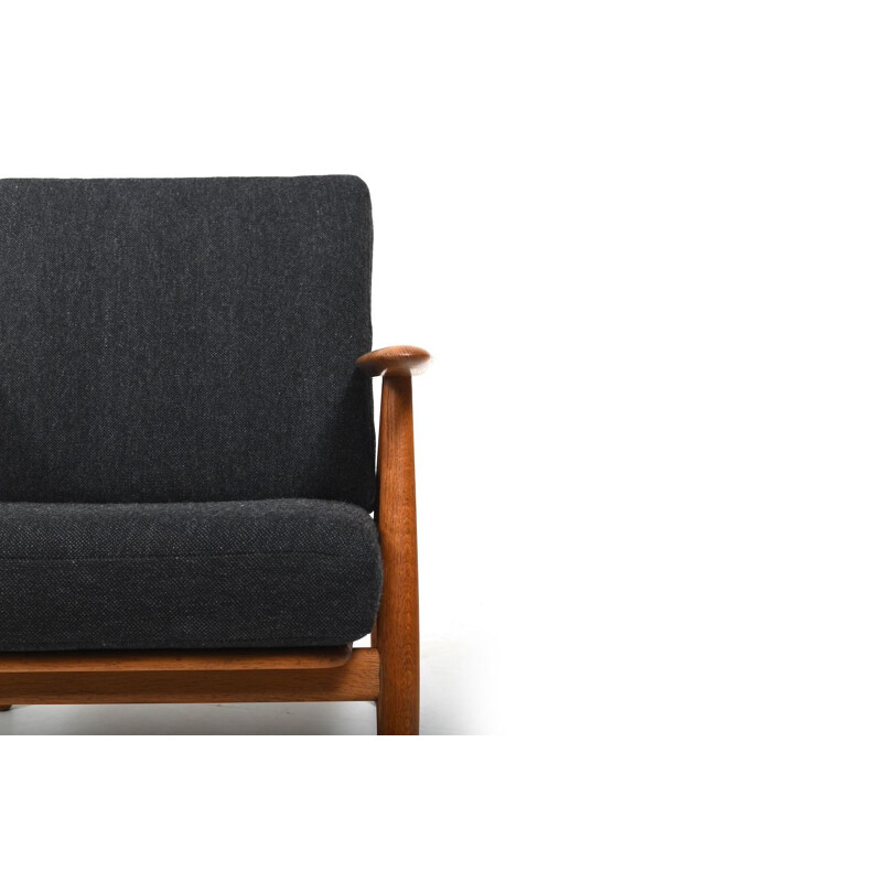 Vintage Ge-240 cigar armchair by Hans J. Wegner for Getama, Denmark 1950s