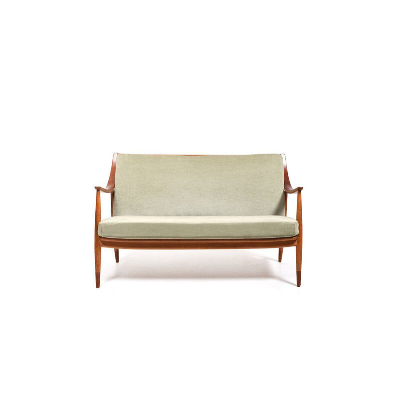 Vintage Fd-146 sofa by Orla Mølgaard and Peter Hvidt for France & Daverkosen, 1950s