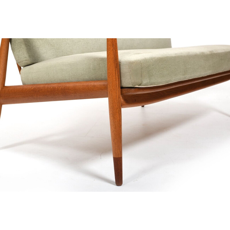 Vintage Fd-146 sofa by Orla Mølgaard and Peter Hvidt for France & Daverkosen, 1950s