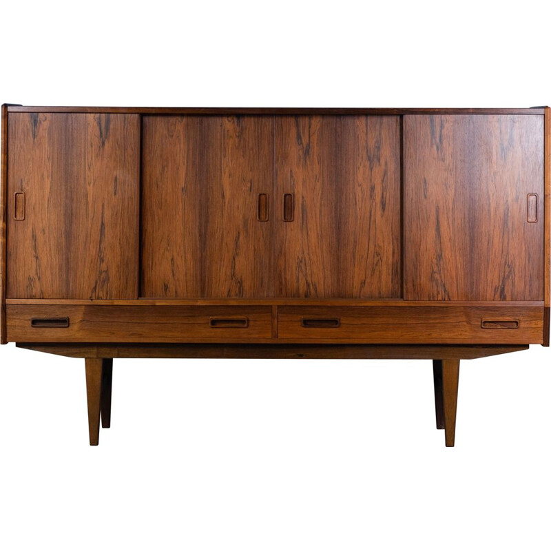 Vintage rosewood enfilade by Børge Seindal for P. Westergaard, Denmark 1960