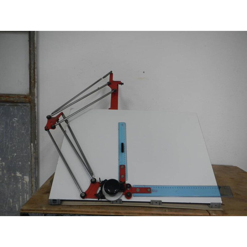 Vintage tecnostyl drawing machines with case