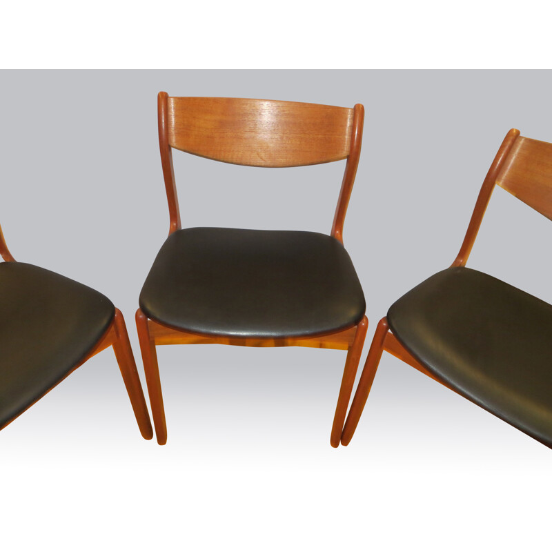Suite of 6 danish chairs, Farso Mobelfabrik - 1960s