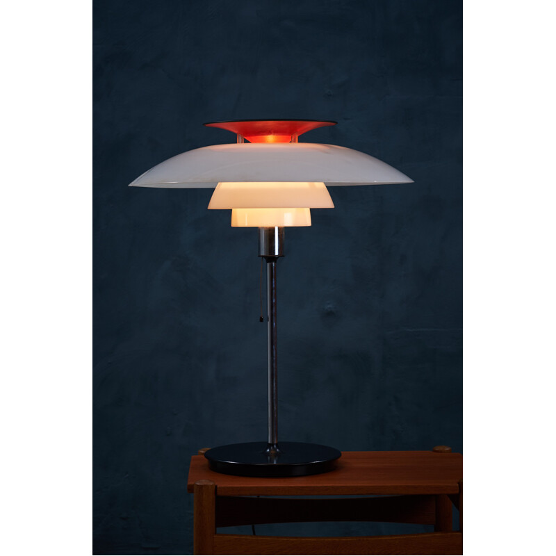 Vintage tafellamp Ph 80 van Poul Henningsen voor Louis Poulsen, 1970