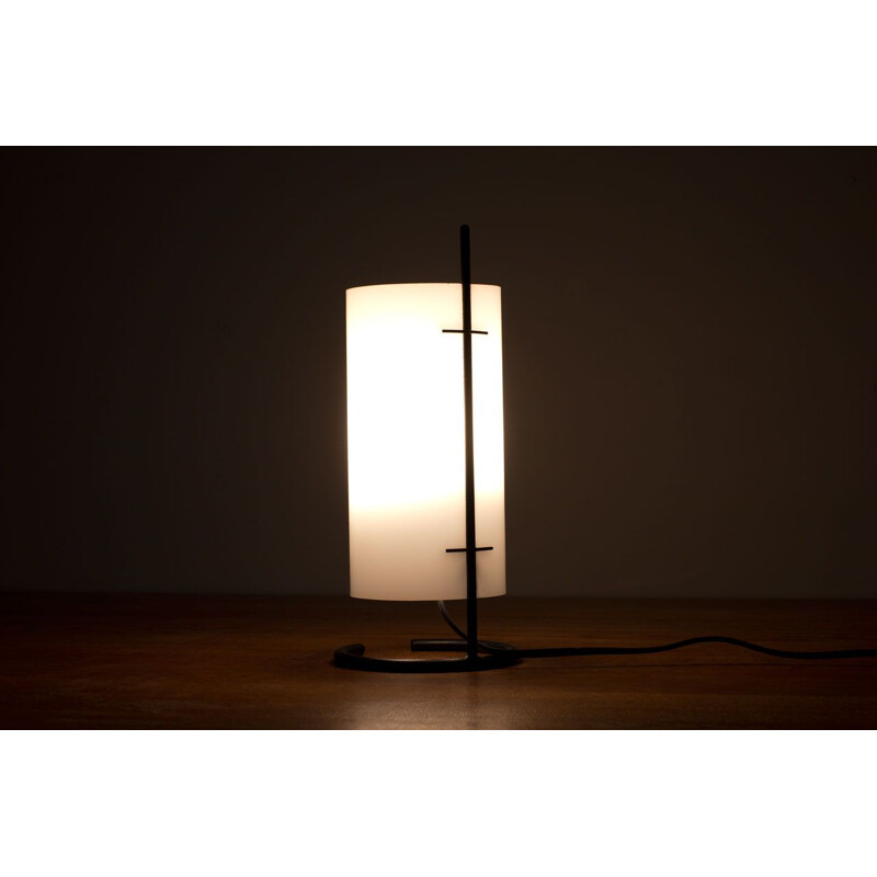 Vintage metal table lamp by Ab Luco, Sweden 1950