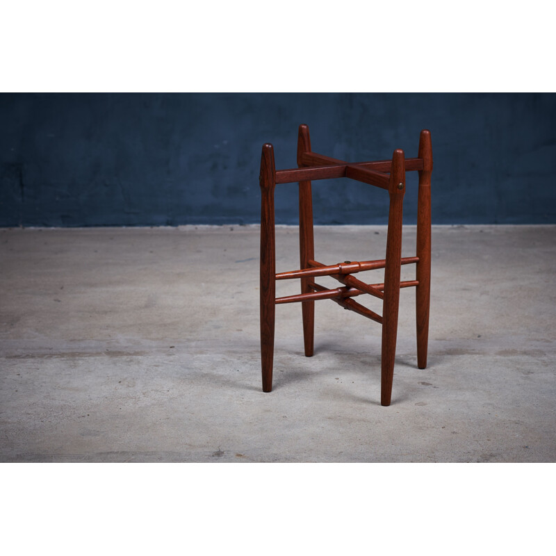 Vintage rosewood ashtray table by Poul Hundevad for Vamdrup, Denmark 1950s