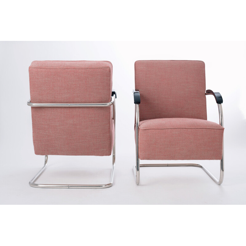 Pair of Mücke & Melder FN 21 armchairs - 1930s 