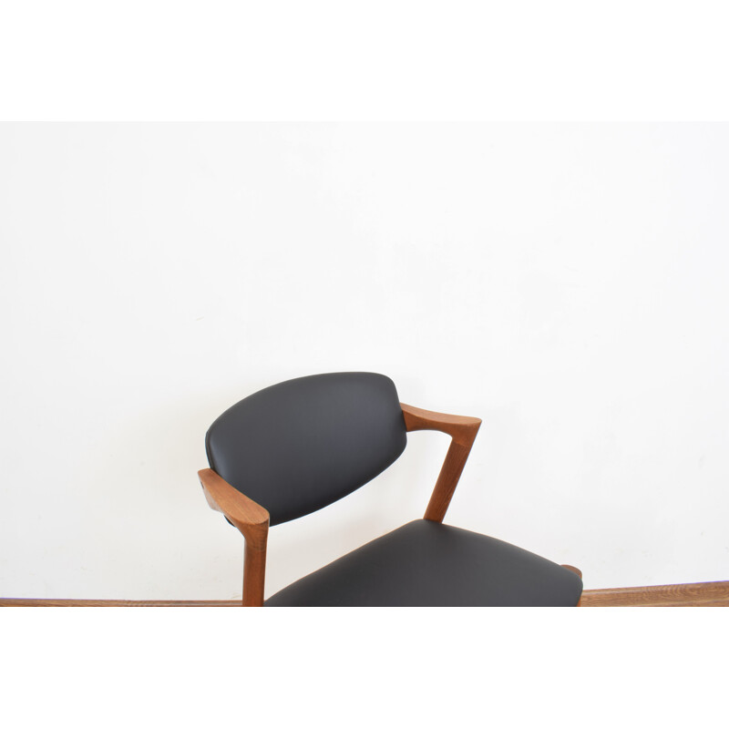 Vintage teak armchair model 42 by Kai Kristiansen for Schou Andersen, 1960