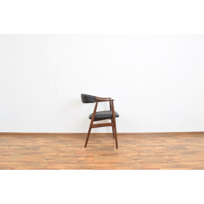 Vintage armchair model 213 in teak by Th. Harlev for Farstrup Møbler, Denmark 1950s