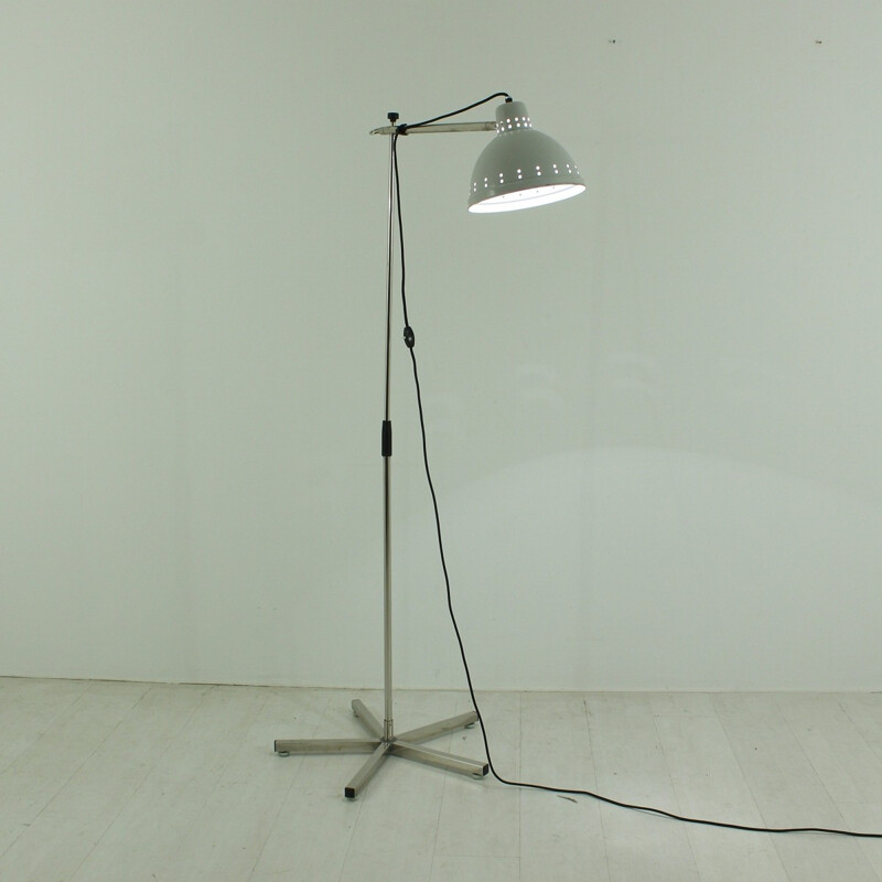 Metal floor lamp - 1970s