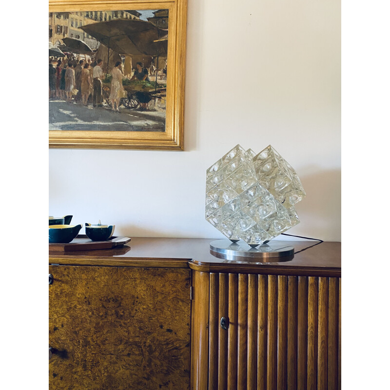 Vintage lamp "Eclisse" van Albano Poli en Poliarte, Italië 1968