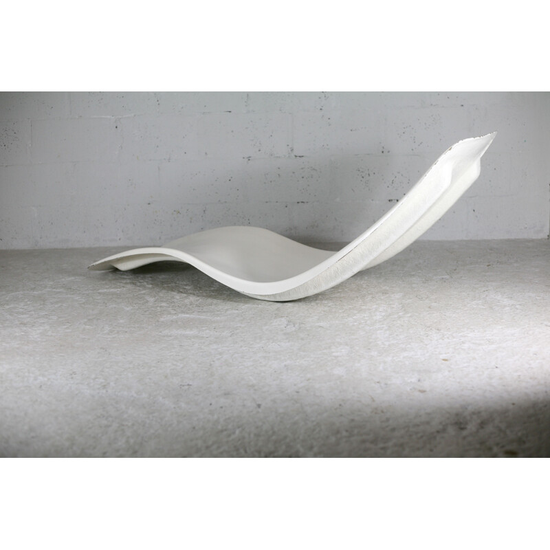 Vintage-Lounge-Sessel aus Fiberglas von Charles Zublena, 1965