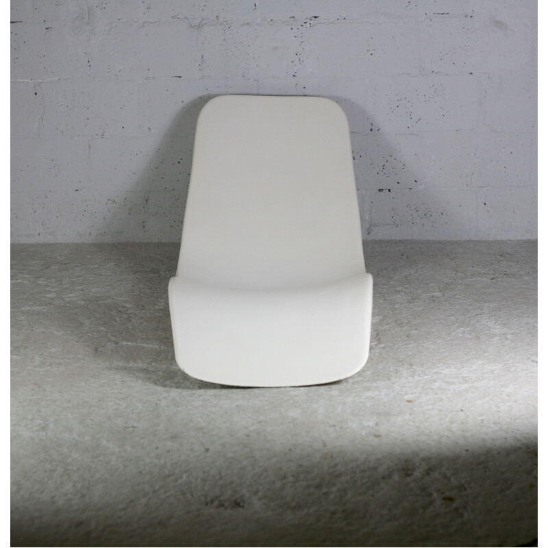 Vintage-Lounge-Sessel aus Fiberglas von Charles Zublena, 1965