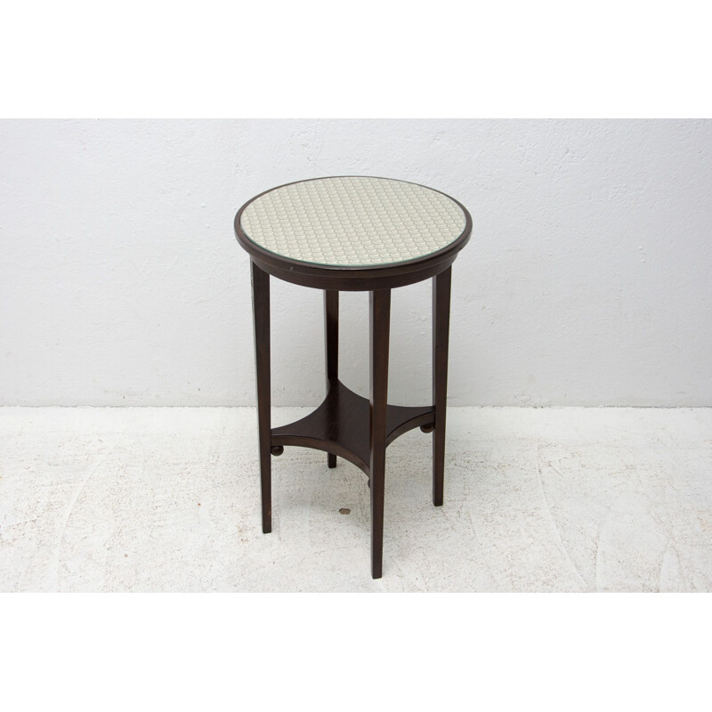 Vintage Vienna secession side table by Josef Hoffmann, 1915