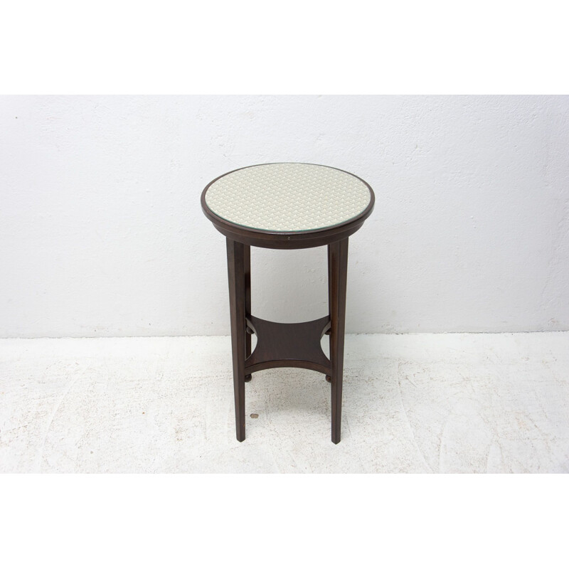 Mesa auxiliar vintage de la secesión vienesa de Josef Hoffmann, 1915