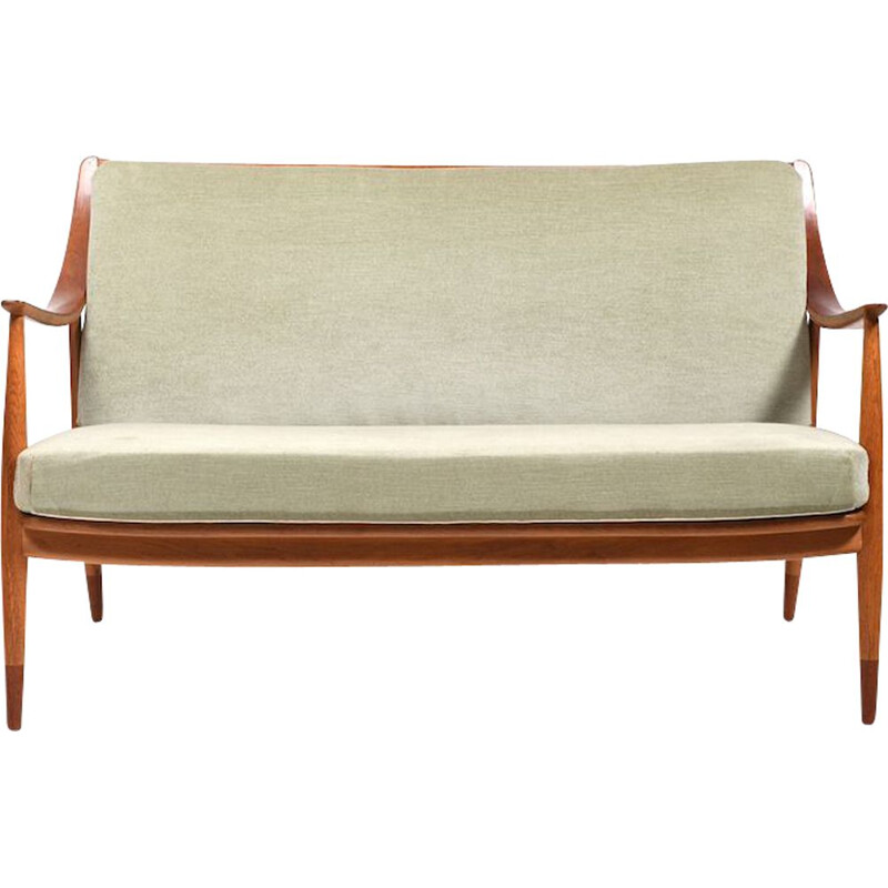 Vintage Fd-146 sofa by Orla Mølgaard and Peter Hvidt for France & Daverkosen, 1950s