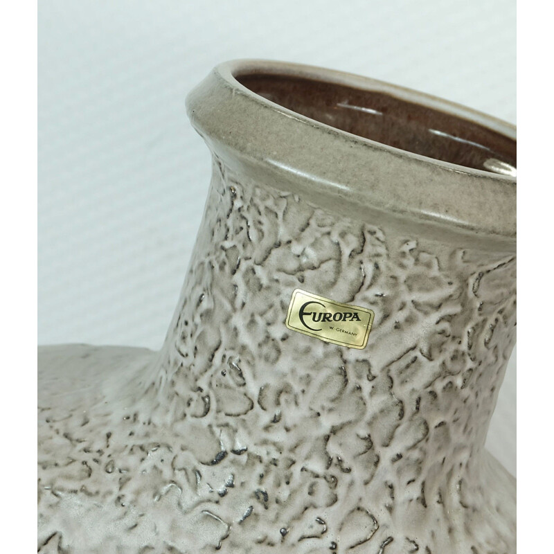 Vase "7761-50" Carstens Keramik en céramique gris - 1970