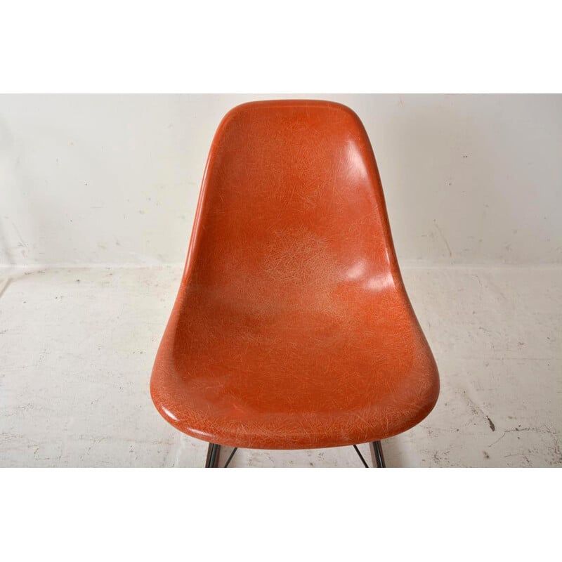 Vintage rocking chair "Rsr Chair" by Ray and Charles Eames for Herman Miller